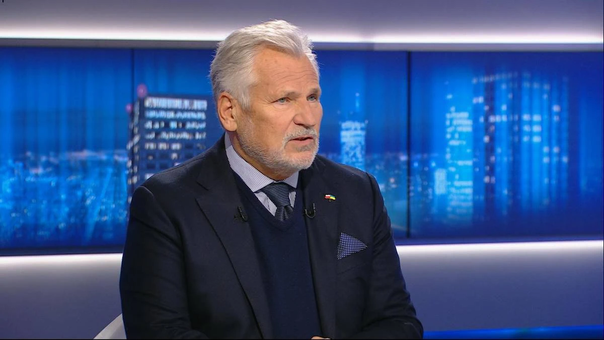 Aleksander Kwaśniewski w 