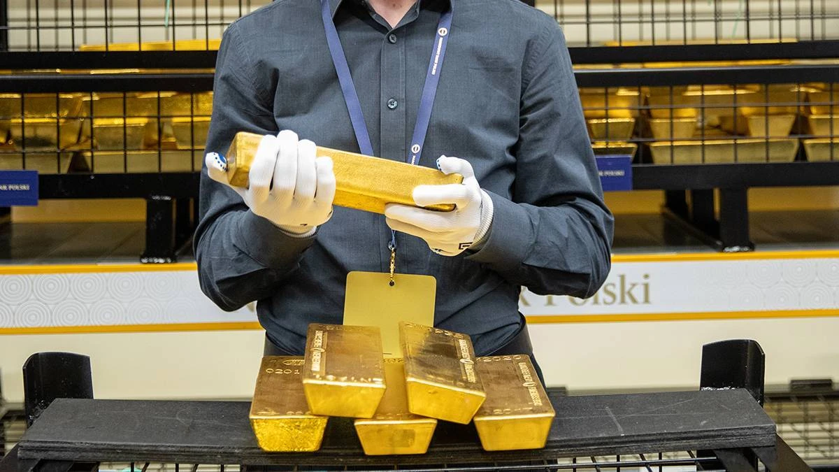 Rekordowe rezerwy złota. Polska w światowej czołówce