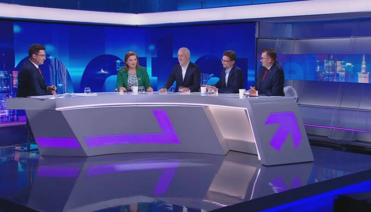Nawrocki podziękował Bąkiewiczowi. Burzliwa dyskusja w studiu