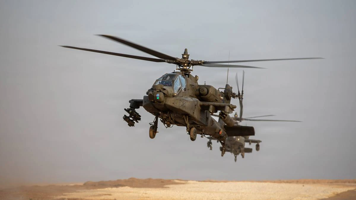 Amerykanie stracili śmigłowiec Apache. Trump o stanie pilotów