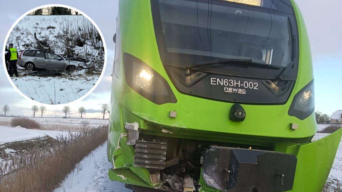 Jechał bez uprawnień. Tragiczny wypadek na przejeździe