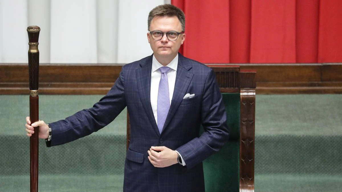 Atak na stronę Sejmu. Sz. Hołownia: Różne siły chcą namieszać