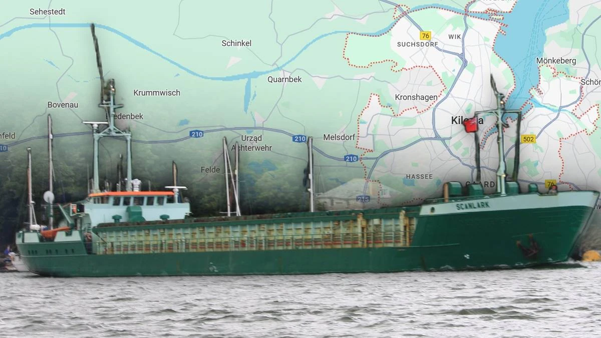 Statek szpiegowski w Niemczech? Zatrzymano podejrzany frachtowiec