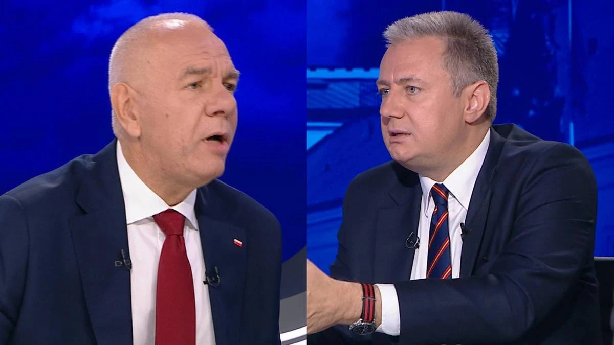 Kłótnia w studiu Polsat News. 