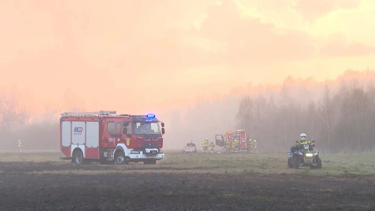 Walczyli z żywiołem 11 dni. Koniec akcji w Biebrzańskim Parku Narodowym