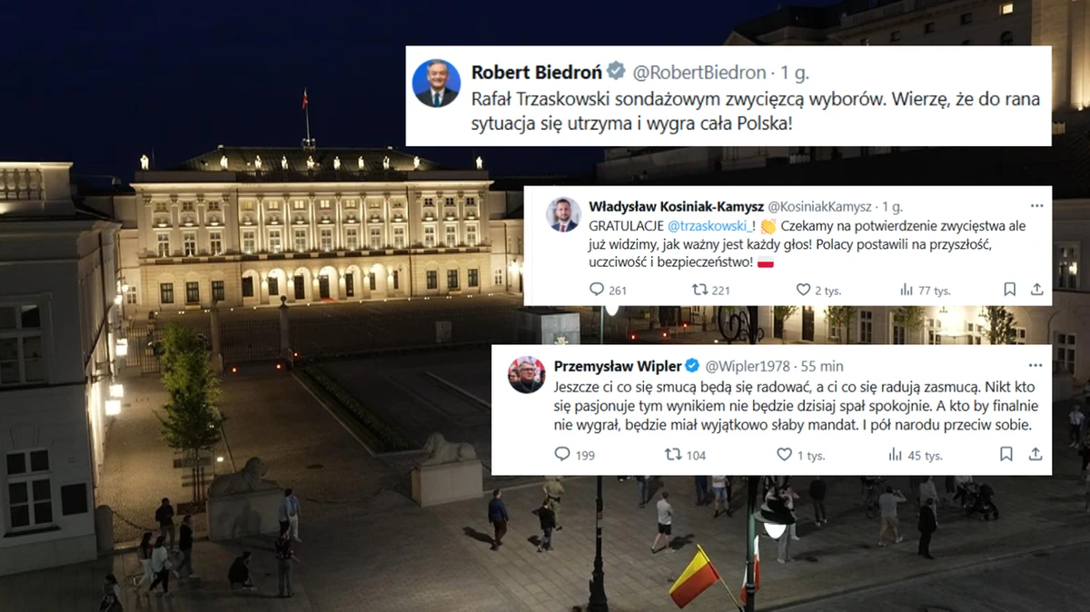 Powyborcza lawina komentarzy. 