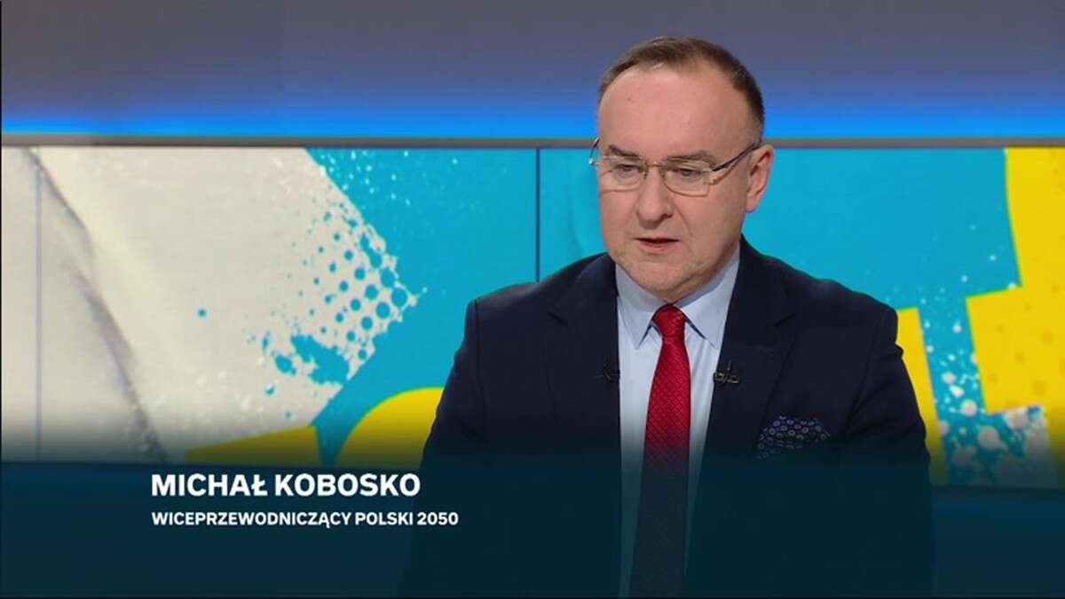 Wiceprzewodniczący Polski 2050 Michał Kobosko: Oczekuję konsekwencji wobec Jarosława Kaczyńskiego