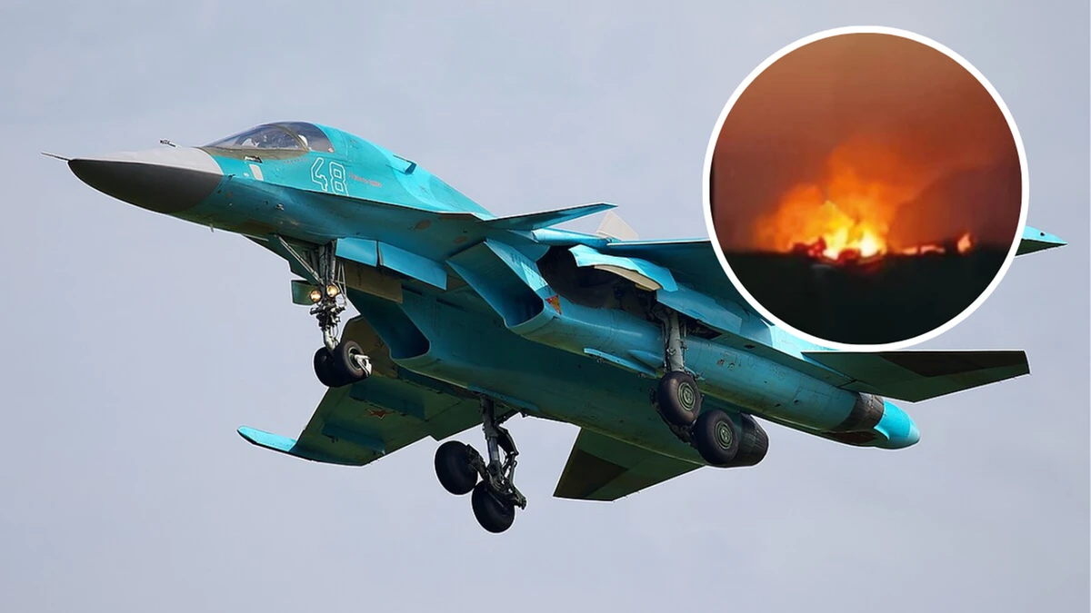 Ukraina uderzyła w rosyjskie lotnisko wojskowe. Dotkliwe zniszczenia