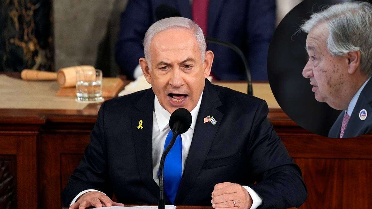 Gorąco na linii Izrael - ONZ. Netanyahu apeluje do Guterresa