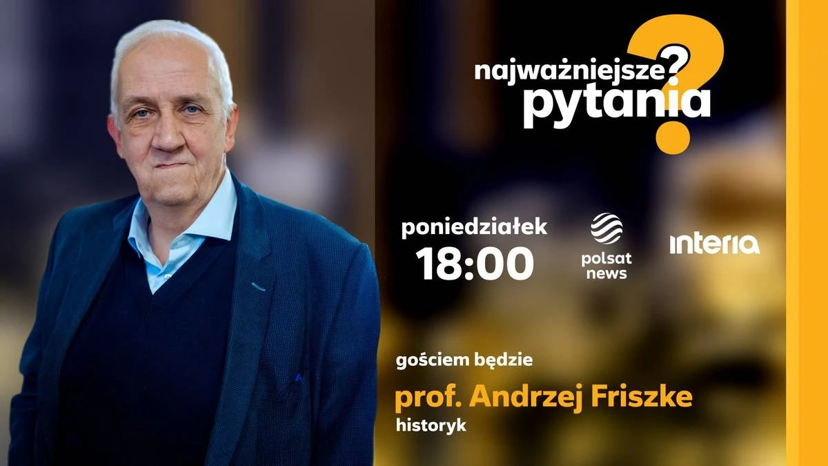 Profesor Andrzej Friszke gościem programu 