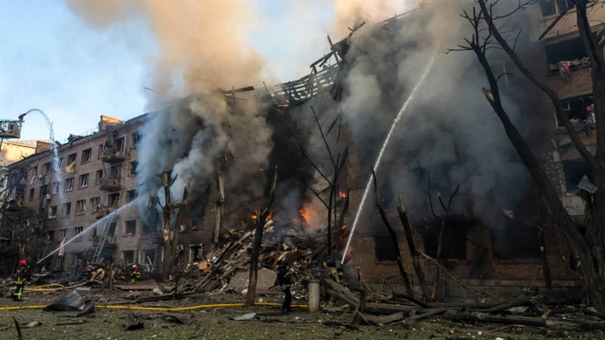 Rosja użyła potężnej broni. Ogromne zniszczenia w Kijowie