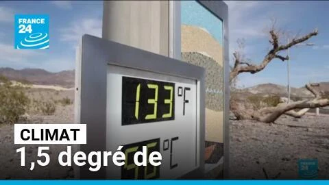 Climat : le monde dépasse 1,5 degré de réchauffement pendant 12 mois consécutifs