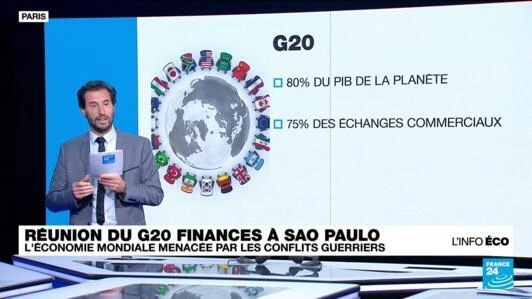 Une réunion du G20 Finances sur fond de tensions mondiales