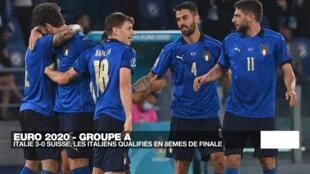 Euro-2021 : l'Italie frappe fort contre la Suisse