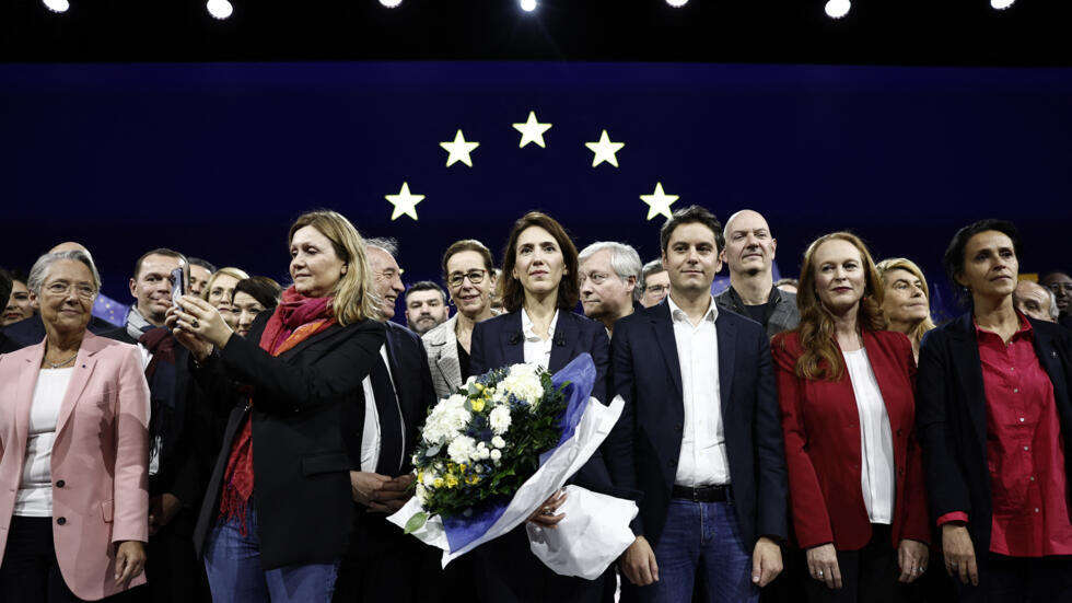 Européennes : pour le lancement de sa campagne, Renaissance pilonne le Rassemblement national