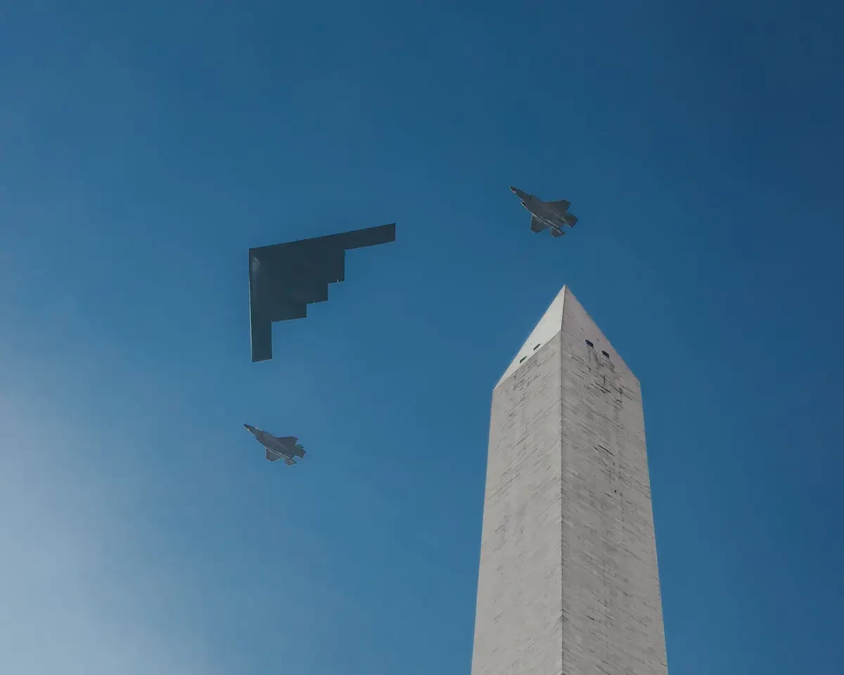 Cette photo d'un bombardier B-2 devient virale (et se fait voler par la Maison-Blanche)