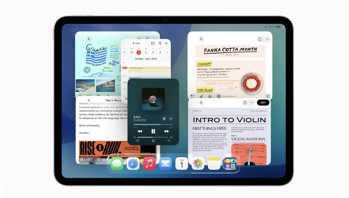iPadOS 26 : Apple repense entièrement le multitâche (bye-bye Split View et Slide Over)
