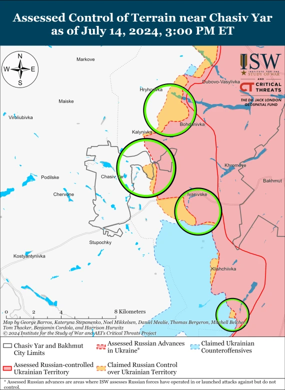 Аналітики ISW показали, що відбувається на фронті - свіжі карти