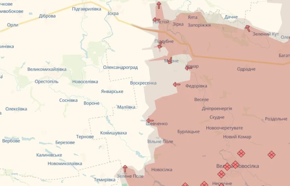 Росіяни окупували ще одне село на Донеччині і в трьох точках просунулися до адмінкордону з Дніпропетровщиною - DeepState