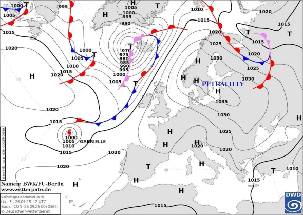 Антициклон Petralilly змінить погоду - прогноз до кінця тижня
