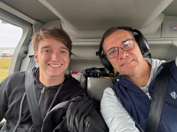 Андрій Шевченко архівними фото привітав первістка з 21-річчям