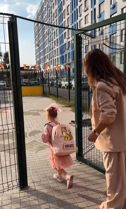 Наталія Могилевська поділилась, як проводила доньку в садок: чуттєві кадри