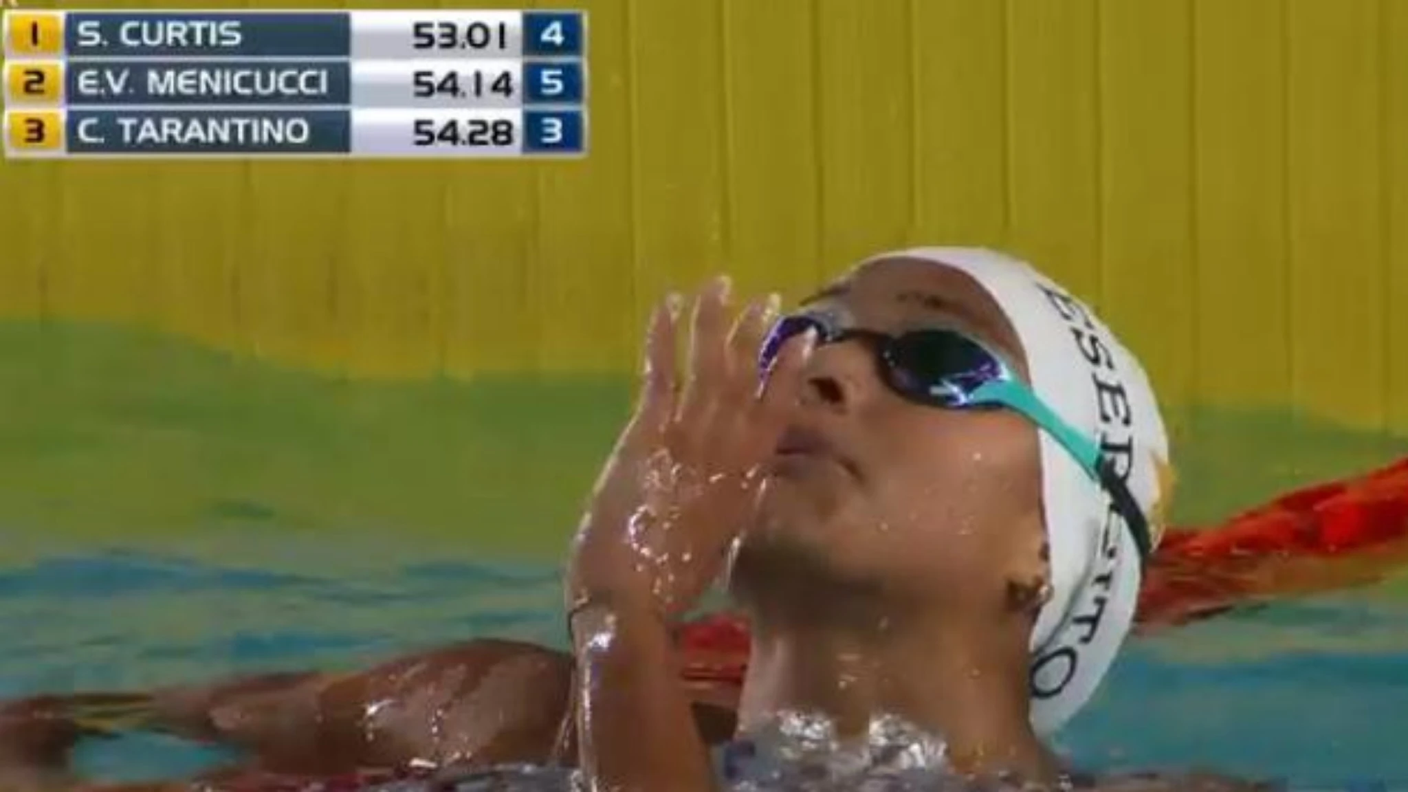 L'intervista a caldo a Sara Curtis dopo il record: 
