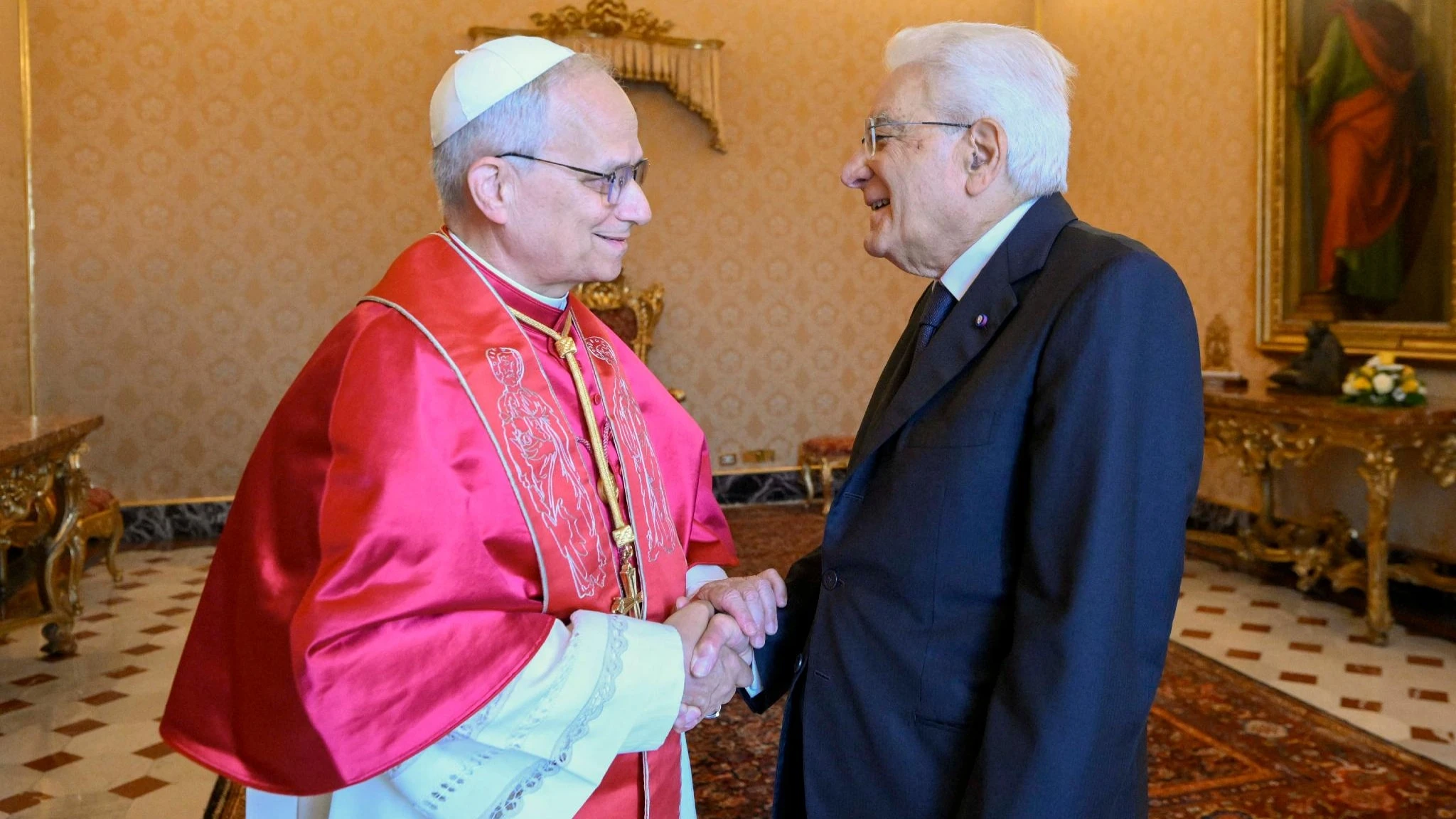 Gli auguri di Mattarella a Papa Leone XIV: 