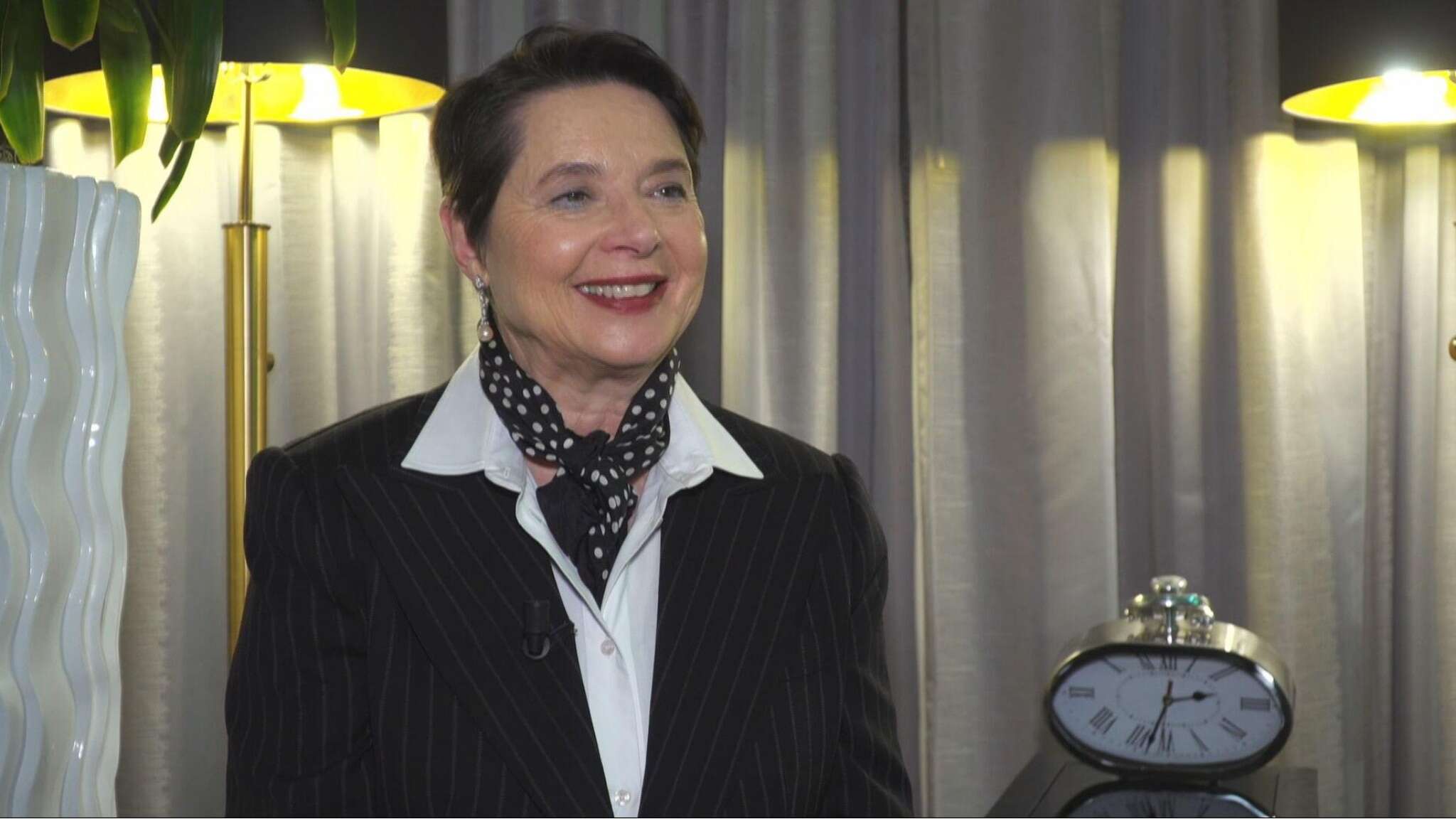 Vigilia Oscar. La candidata Isabella Rossellini: 