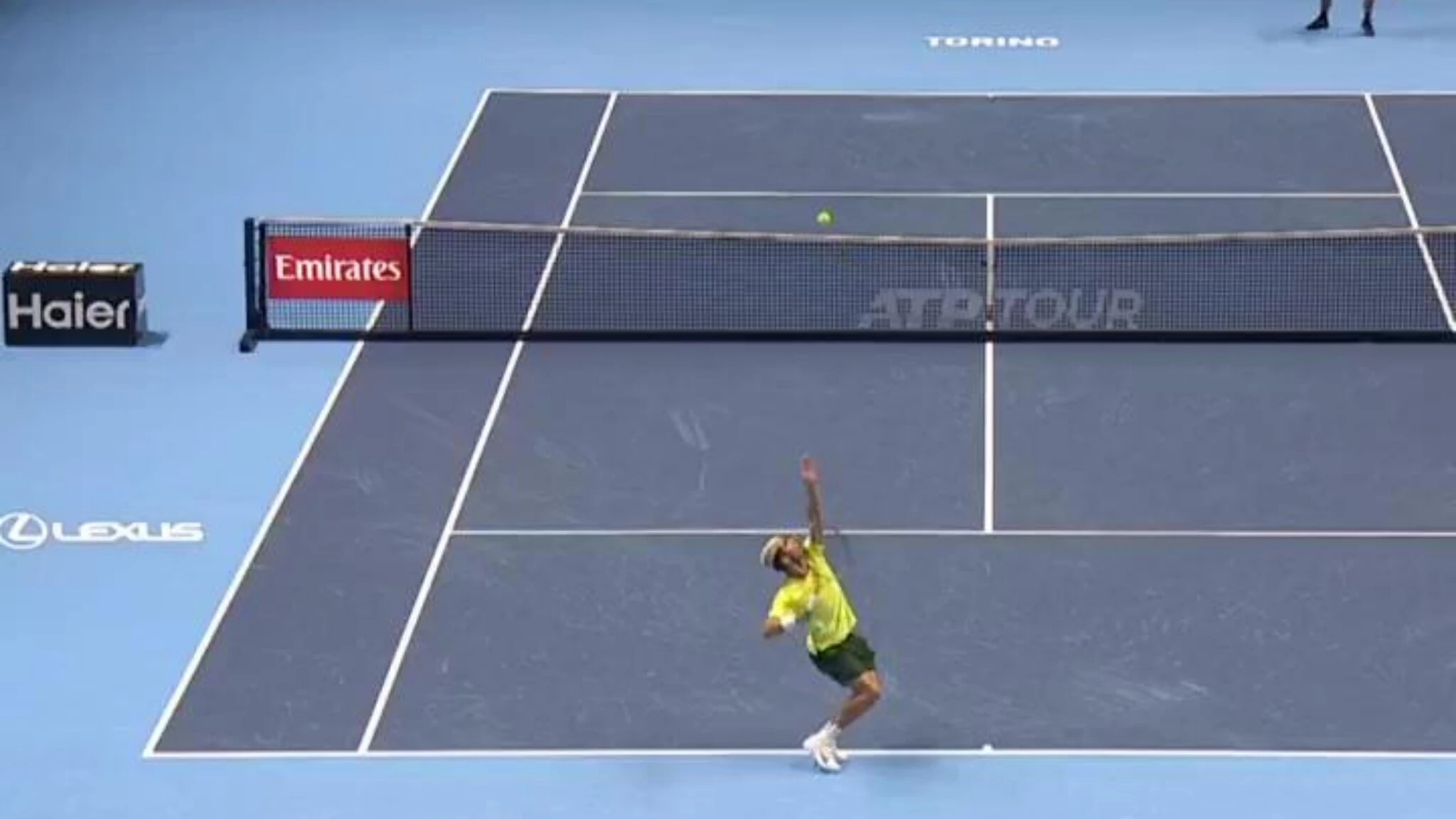 L'istante in cui Alcaraz sconfigge Musetti: il tiro decisivo ad alta velocità