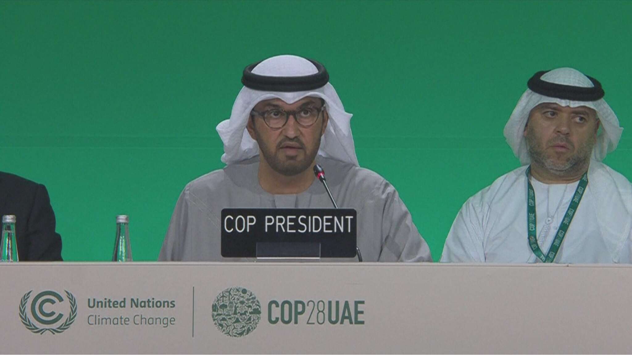 COP28, il Presidente Al Jaber annuncia l'approvazione del 'Global stocktake'