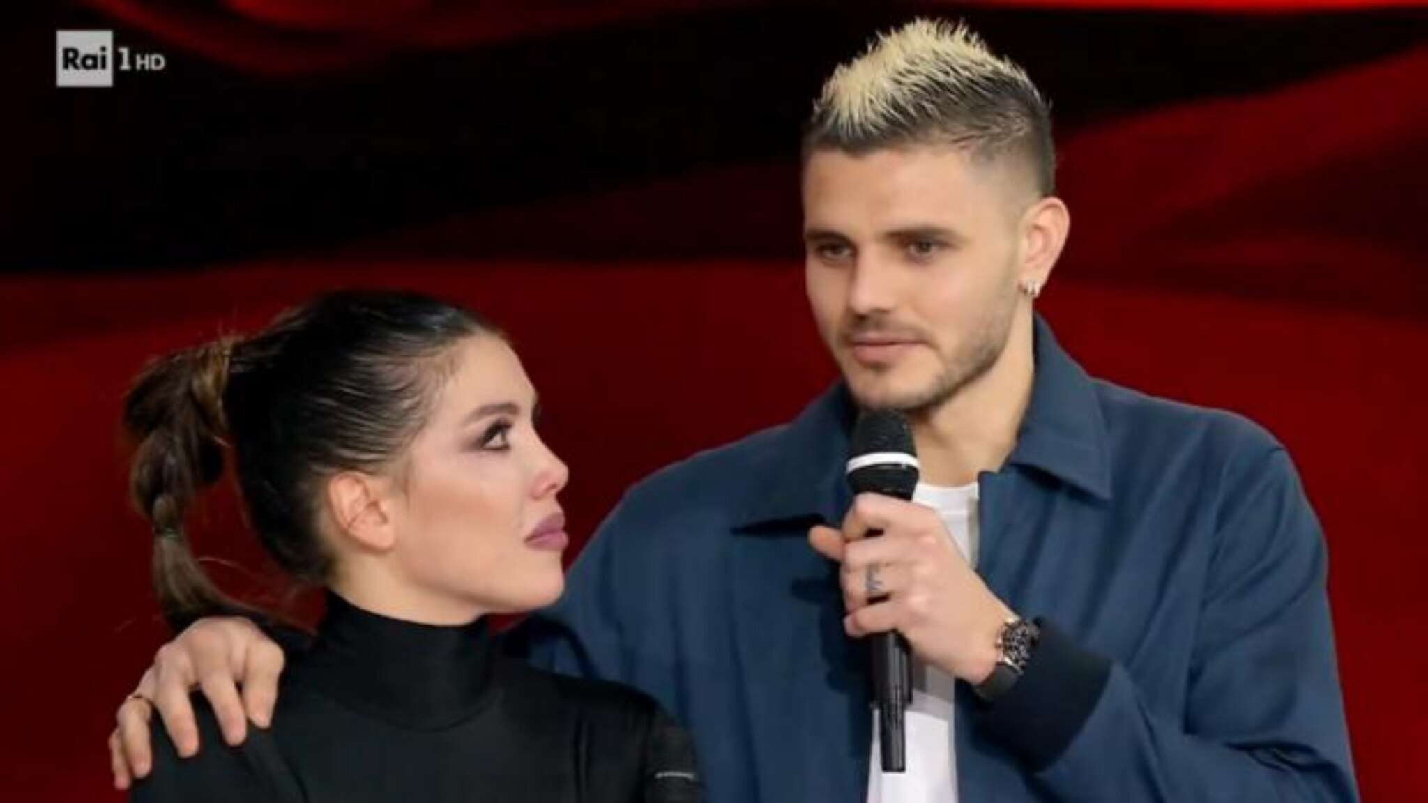 La sorpesa di Mauro Icardi a Wanda Nara nello show di Rai 1: 