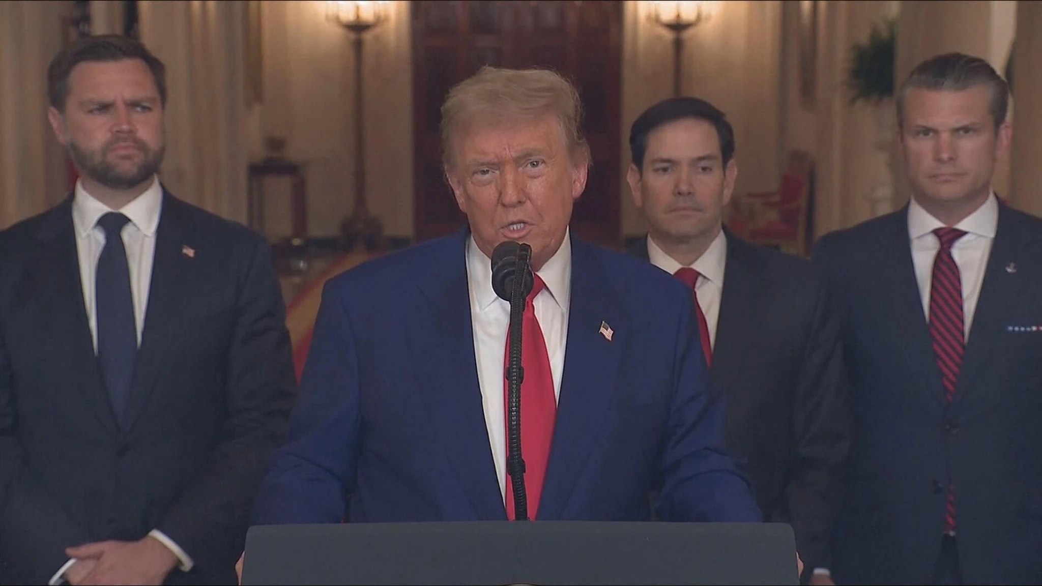Attacco Usa a Iran. Trump: “Strutture quasi completamente distrutte”