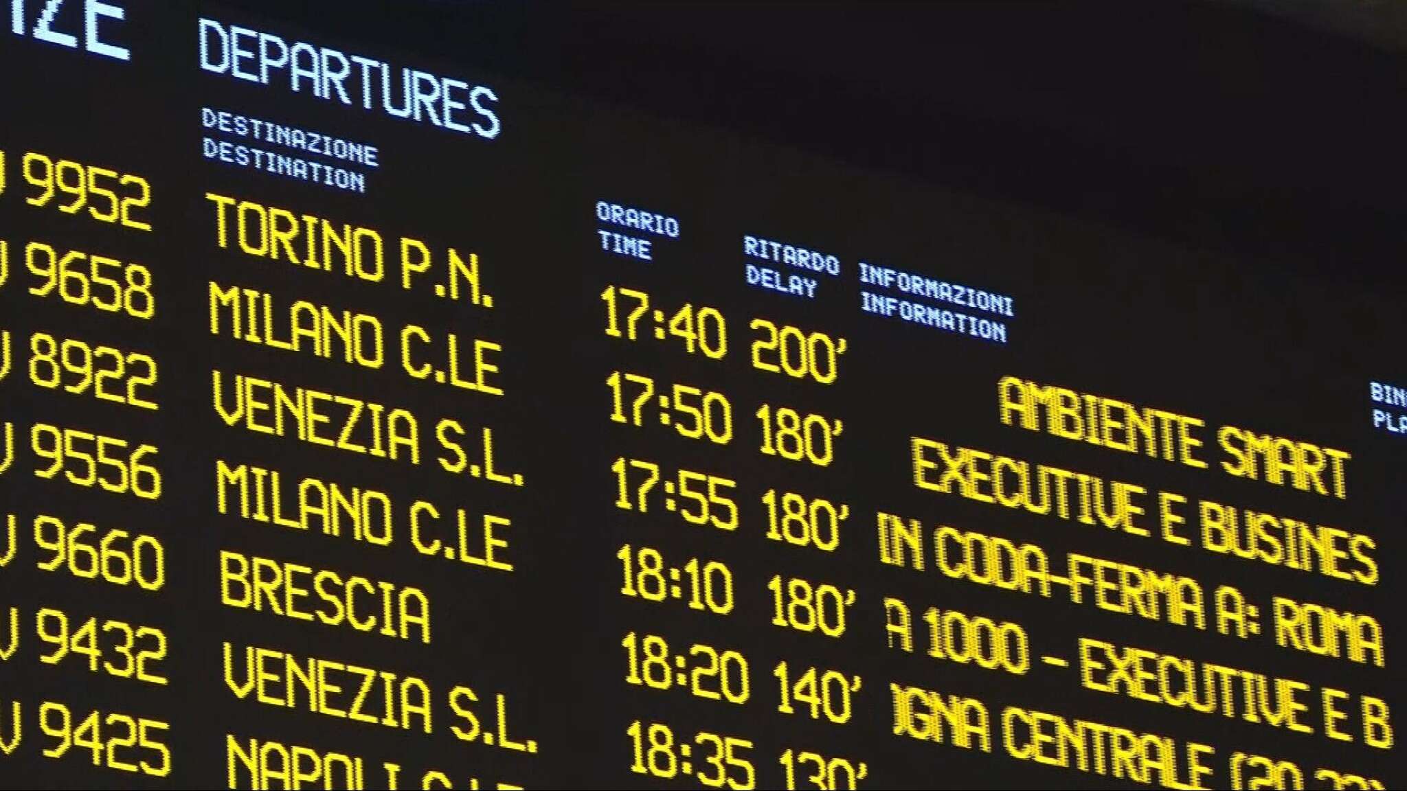 Sciopero dei trasporti: il disagio dei viaggiatori alla Stazione Termini