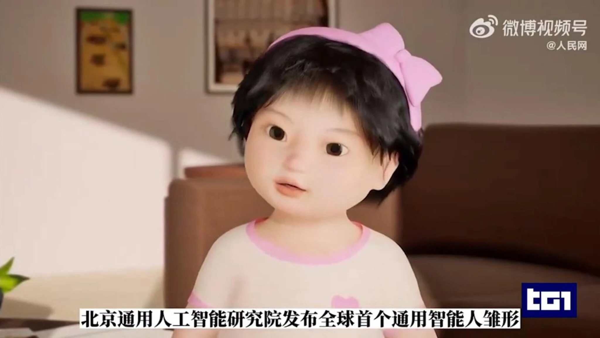 Cina, una bambina creata con AI fa compagnia agli anziani