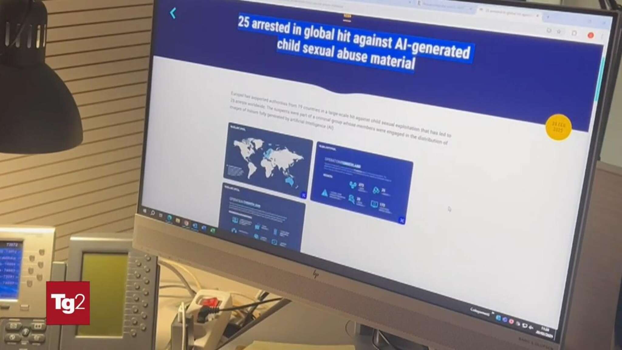 Europol, la nuova frontiera della pedopornografia: materiale generato con l'intelligenza artificiale