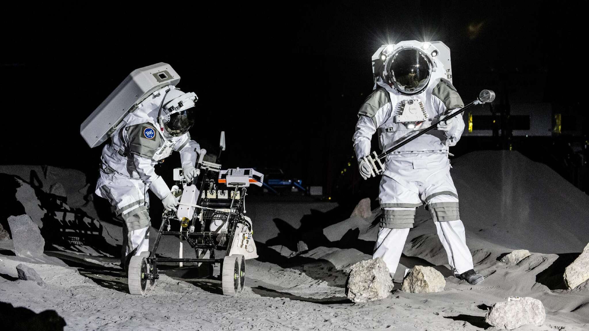 La LUNA sulla Terra: inaugurato in Germania il terreno di simulazione per le missioni lunari