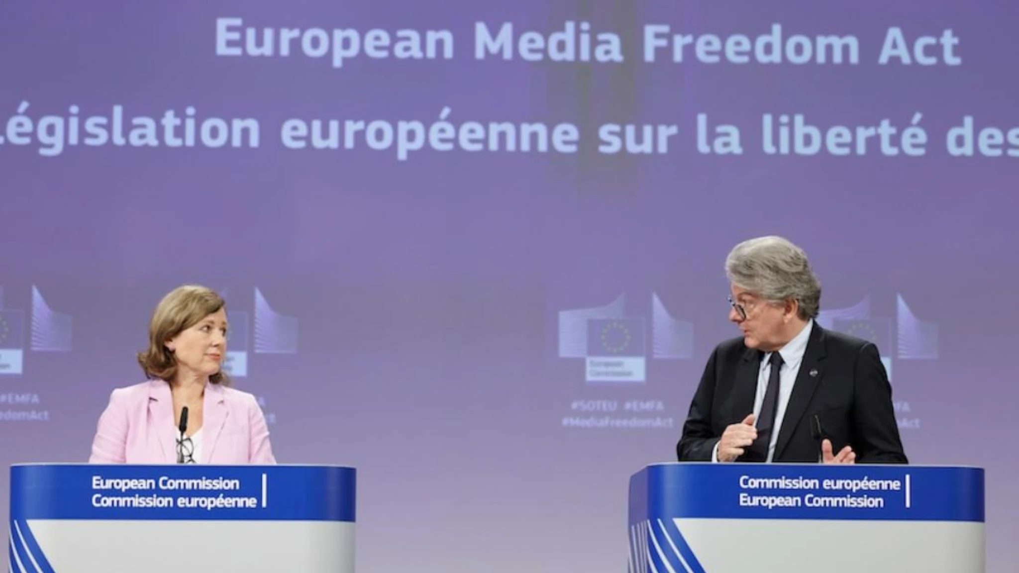 Il Media Freedom Act è in vigore: l'Ue pronta a usare ogni strumento per farlo rispettare