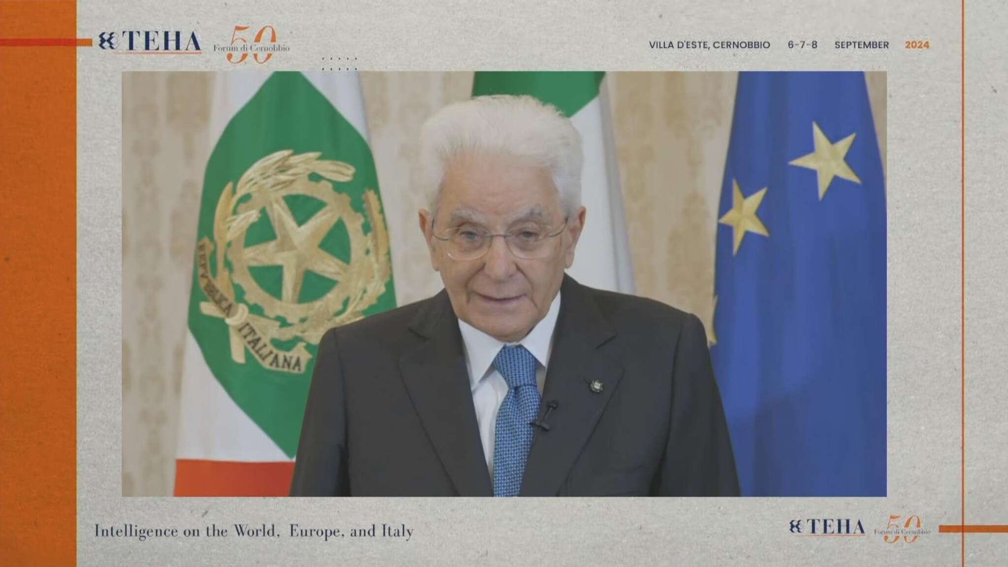 Mattarella a Cernobbio: 