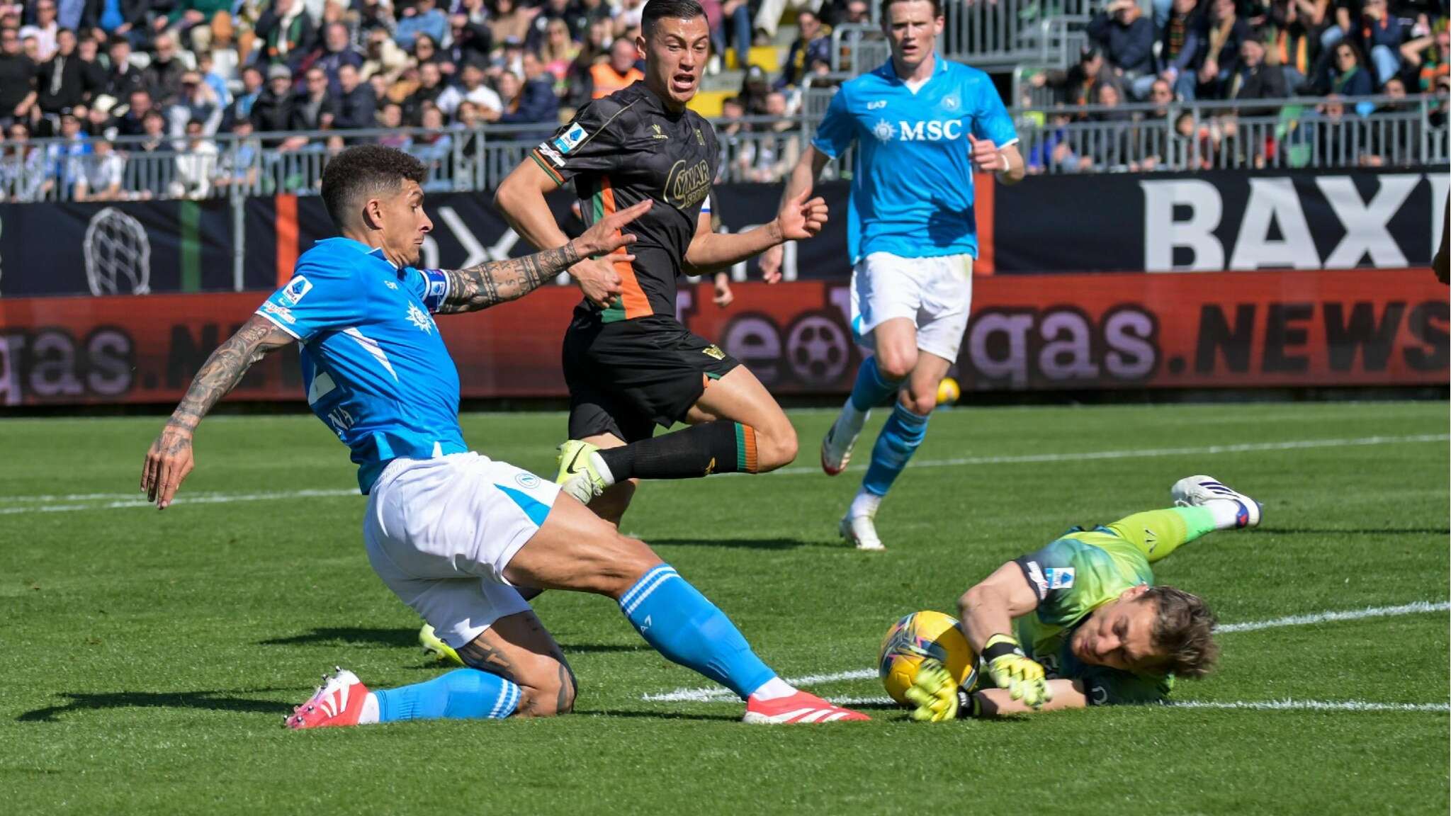 Venezia-Napoli, 0-0: la sintesi della partita