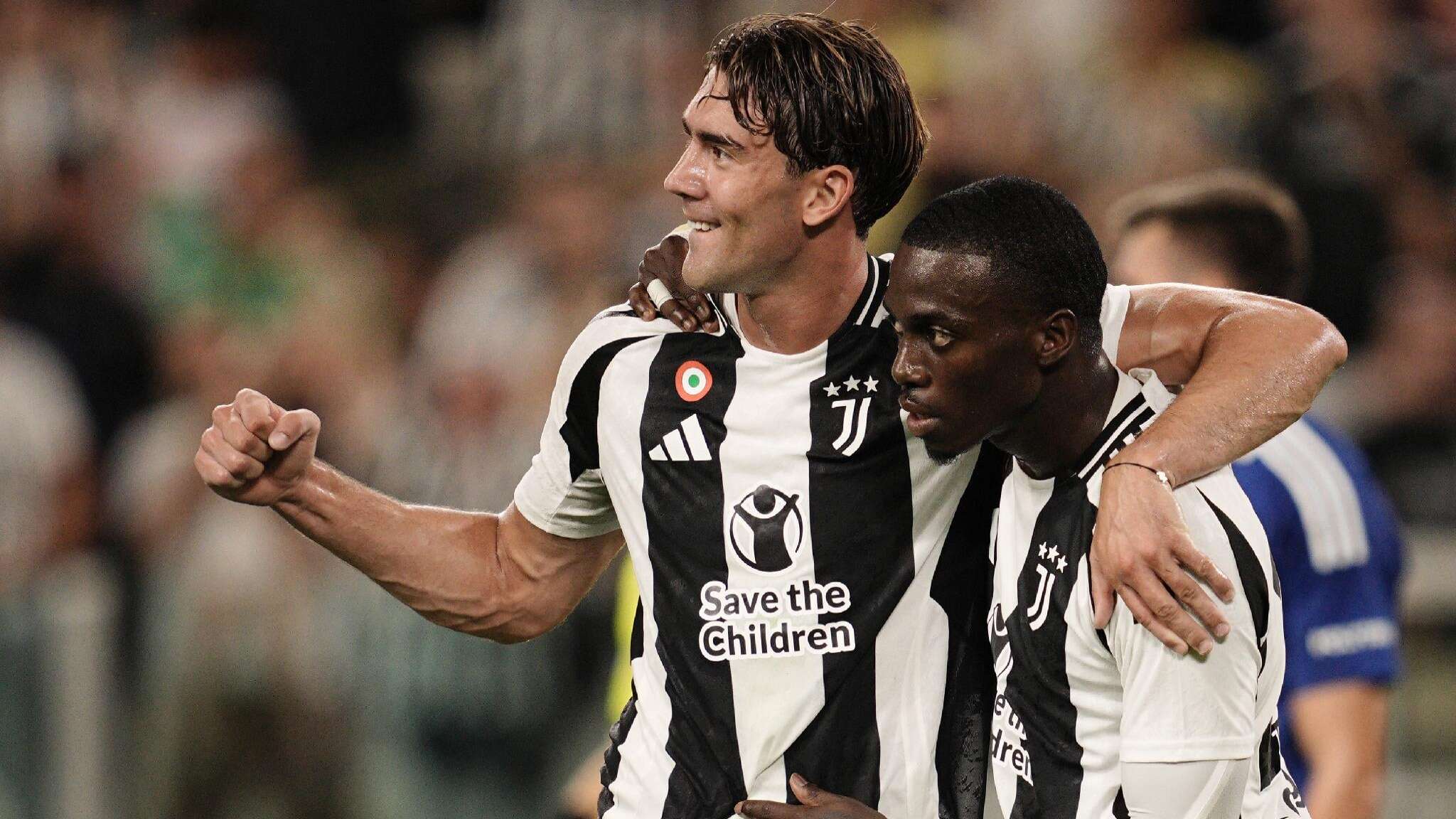 Juventus-Como 2-0 dopo il primo tempo, reti di Mbangula e Weah: segui la cronaca testuale