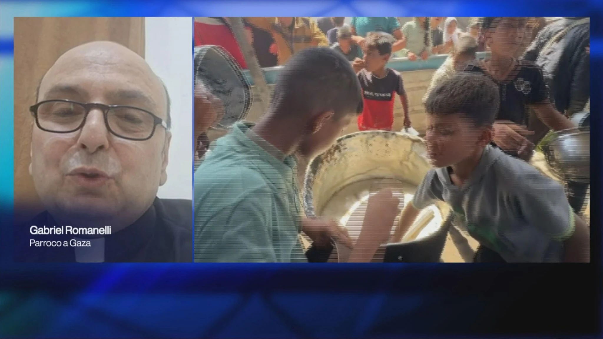 Padre Romanelli, parroco di Gaza: 