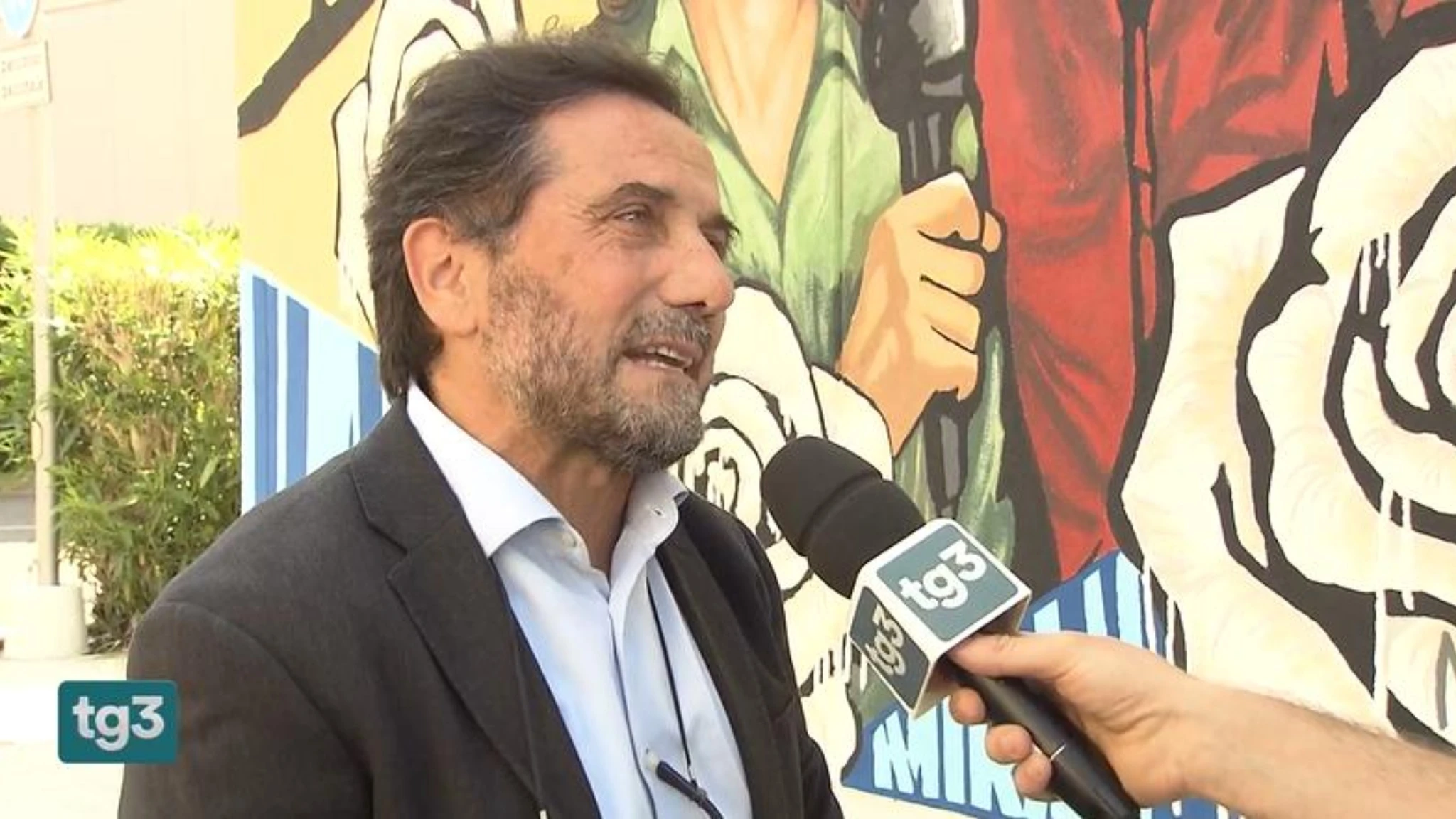 Alpi e Hrovatin, l'Usigrai inaugura un murale a Saxa Rubra: 