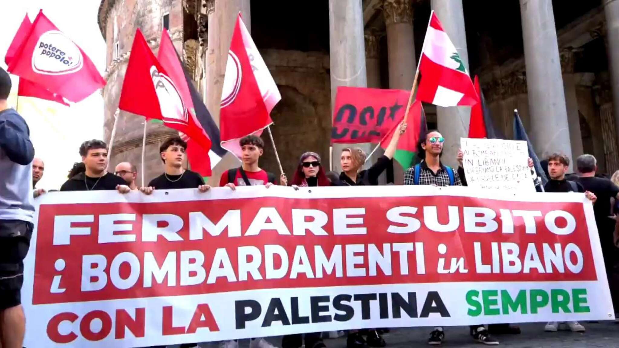 Oggi a Roma alle 15 il corteo autorizzato pro Palestina