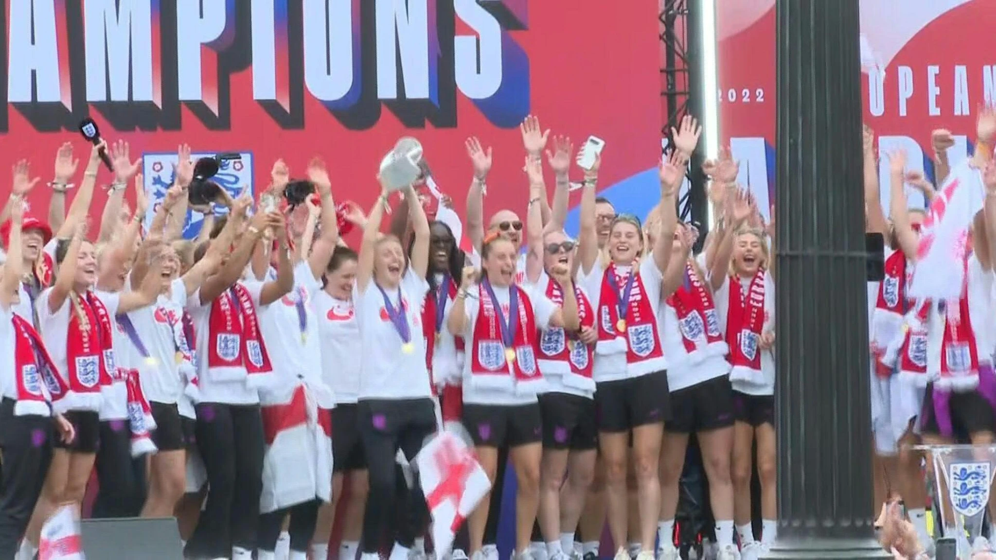 Il trionfo delle Leonesse: 65mila in festa a Londra per celebrare la vittoria a Euro 2025