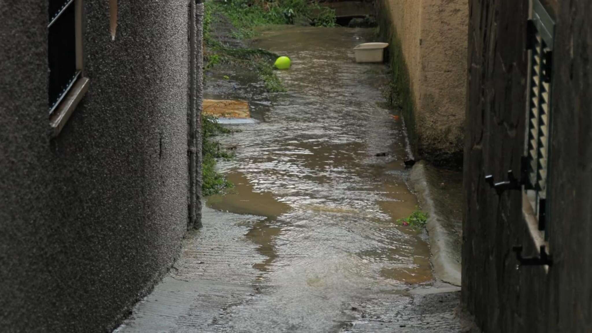 L'acqua sale in Liguria: forti piogge nel Tigullio, allagamenti. Il video