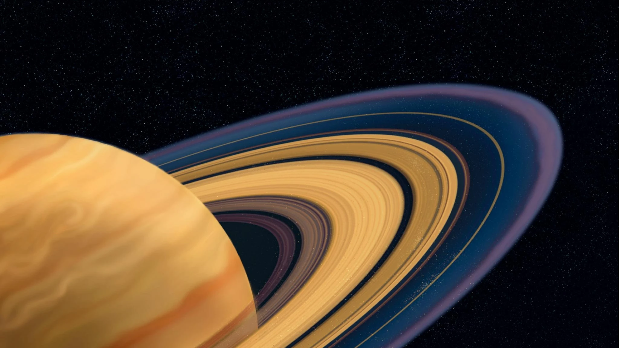 L'ombra di Titano su Saturno dà spettacolo, l'evento ogni 15 anni