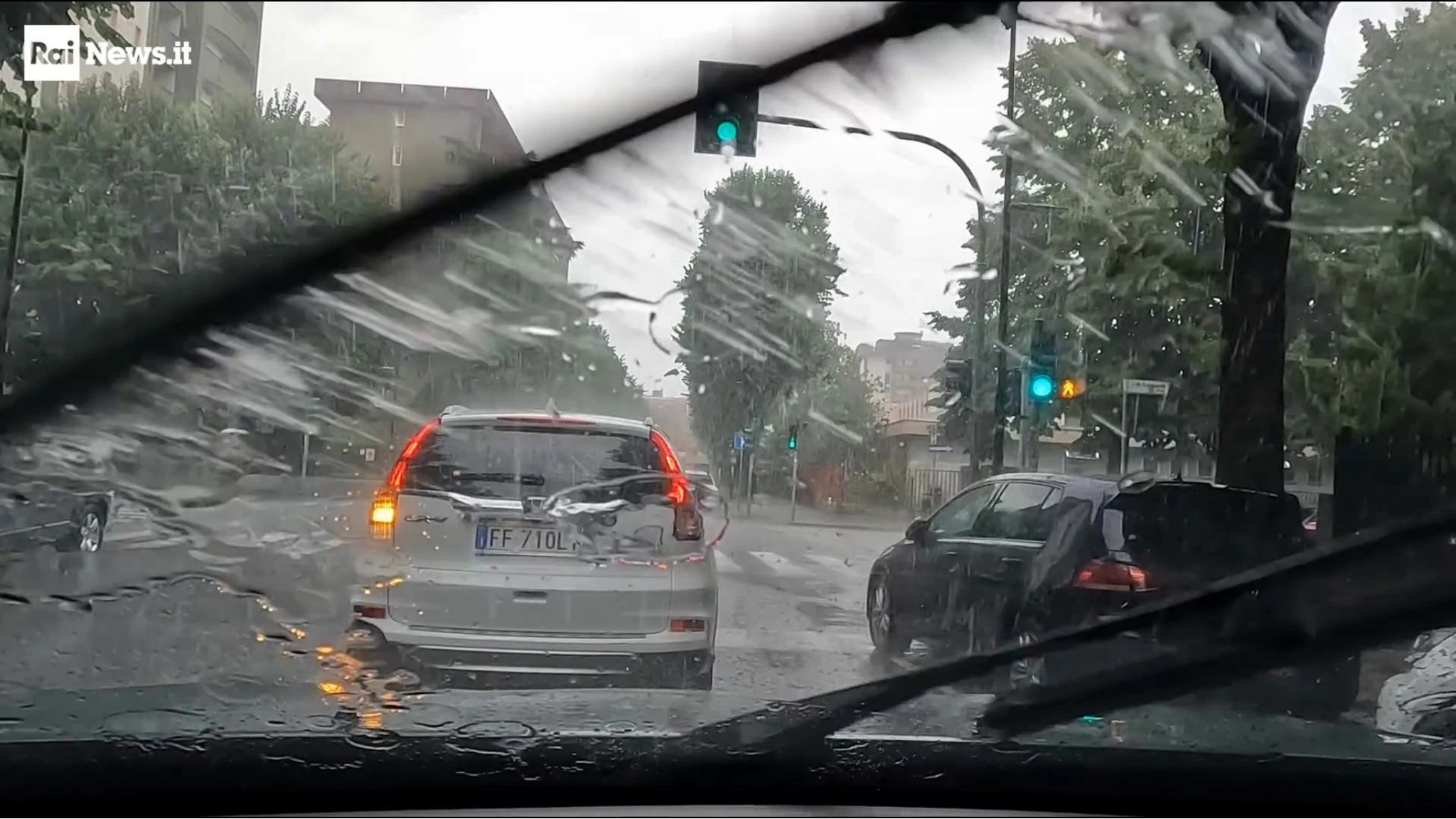 Sarà una domenica piovosa con temperature massime in forte calo
