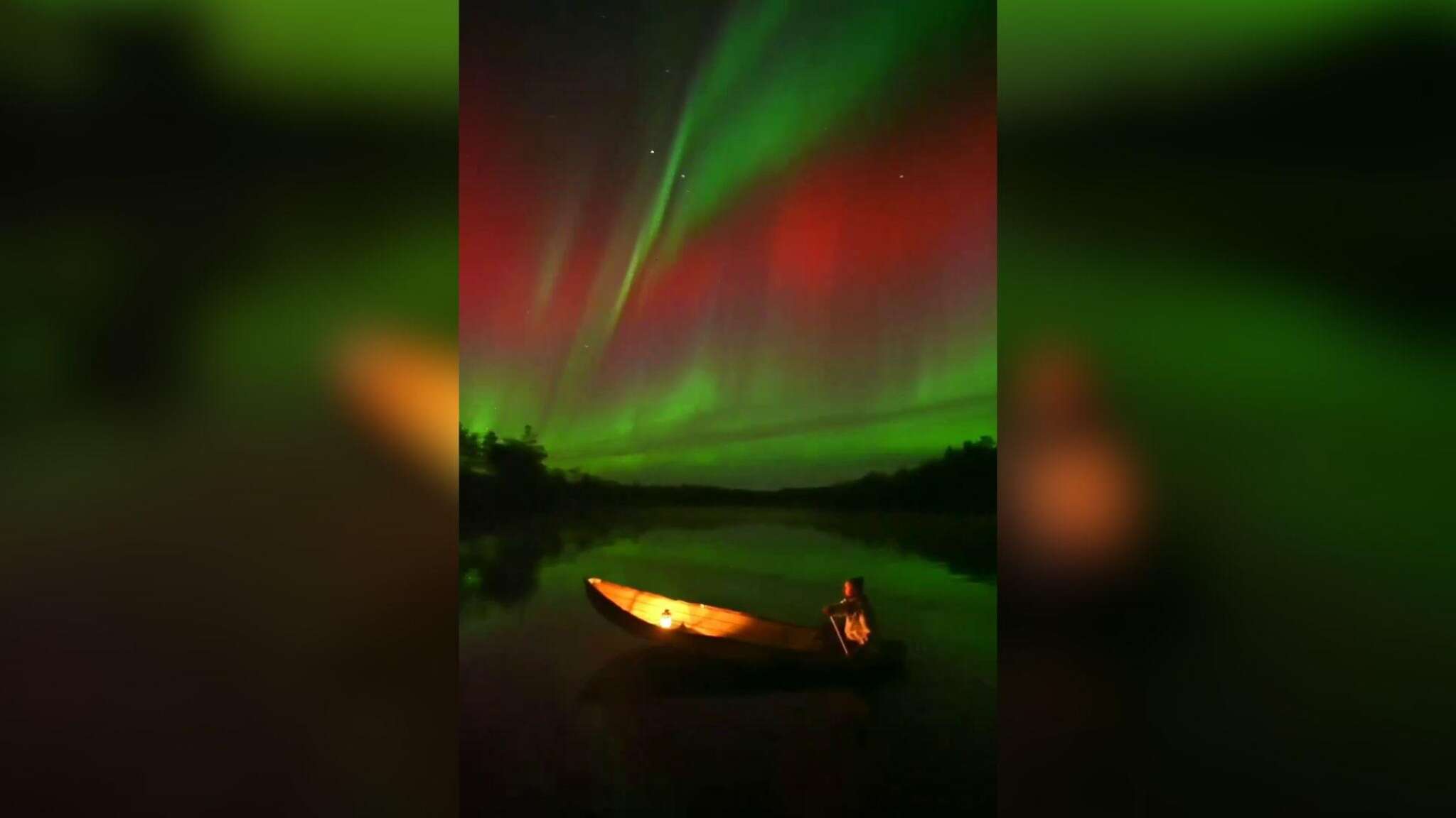 Nel video realizzato in Finlandia una nuova bellissima aurora boreale