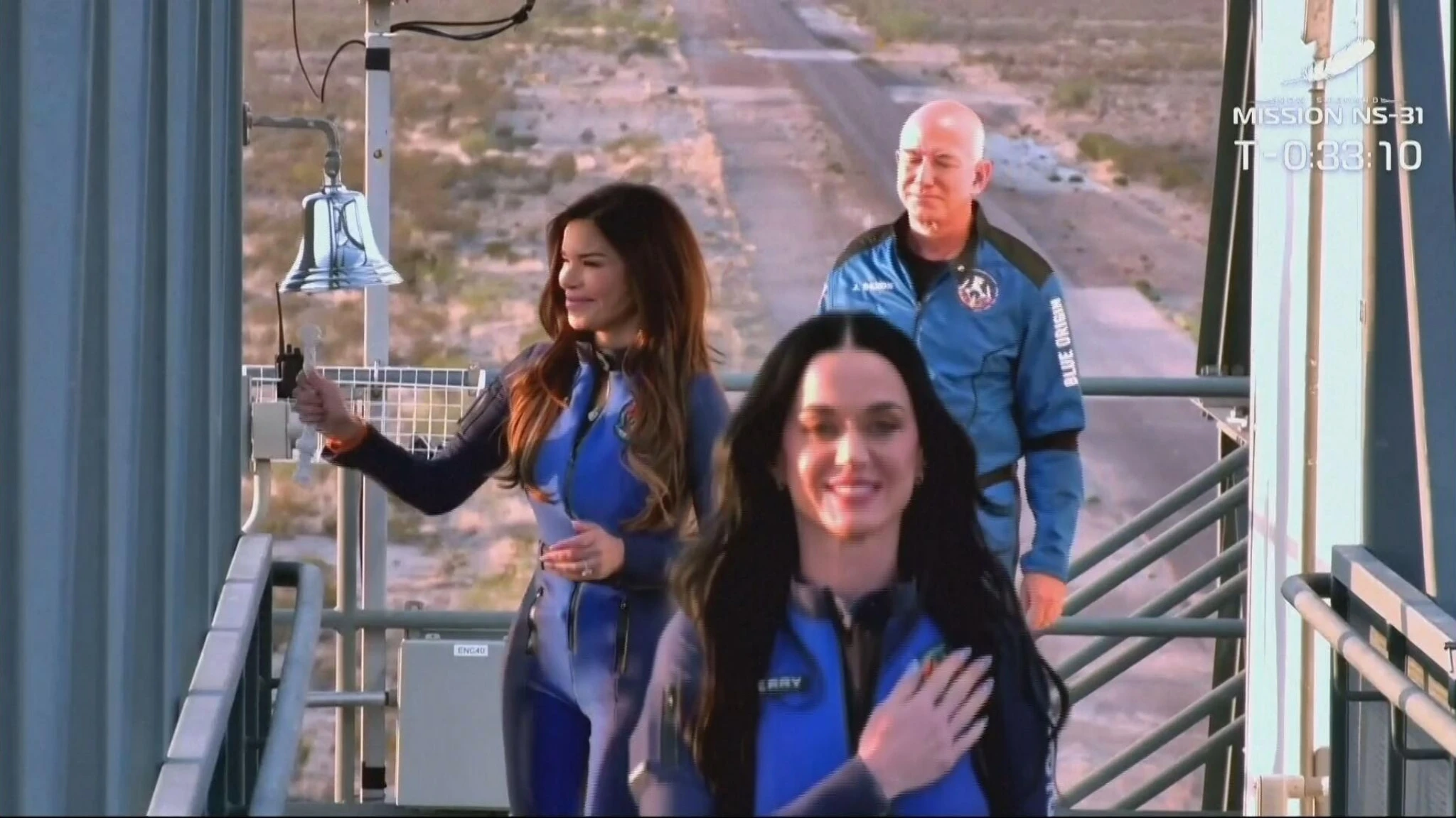 Katy Perry è la prima pop star a volare nello spazio